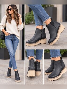 DV by Dolce Vita Fury Lug Boot Women's Size 7